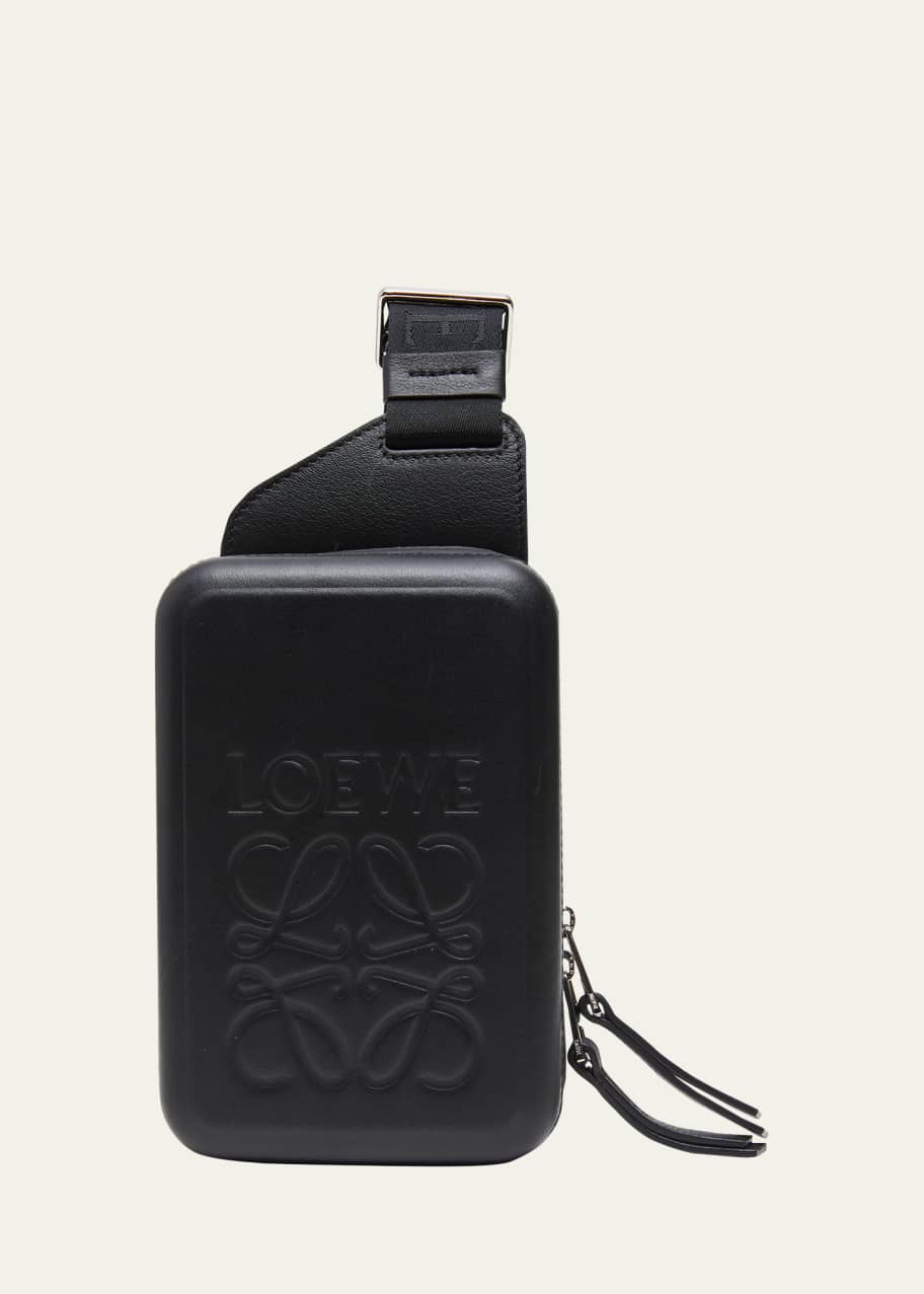 Image 1 of 1: Men's Molded Sling Crossbody Bag