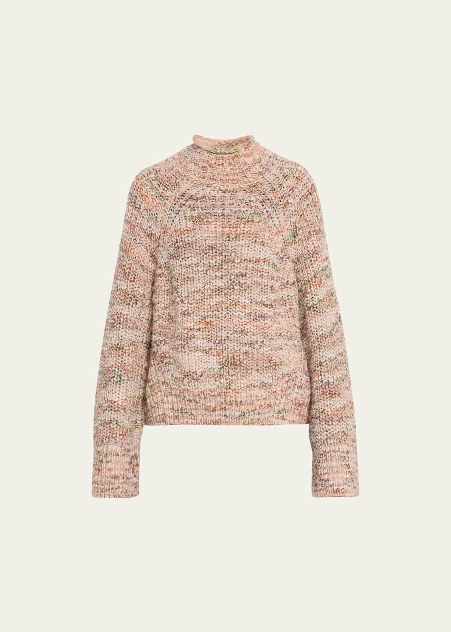 A.L.C. Liv Rolled-Neck Wool Sweater - Bergdorf Goodman
