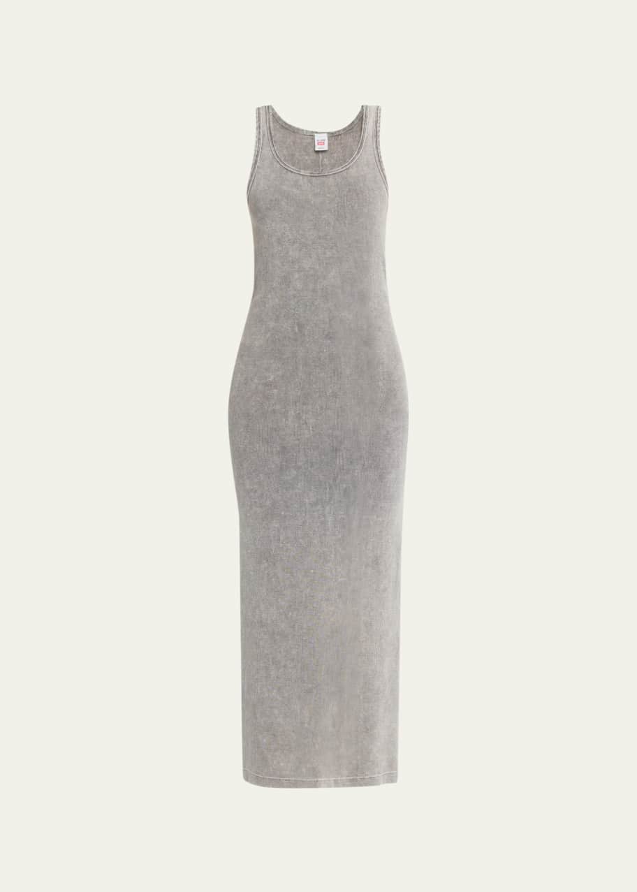 grey cotton tank dress The Selfie Tank Dress