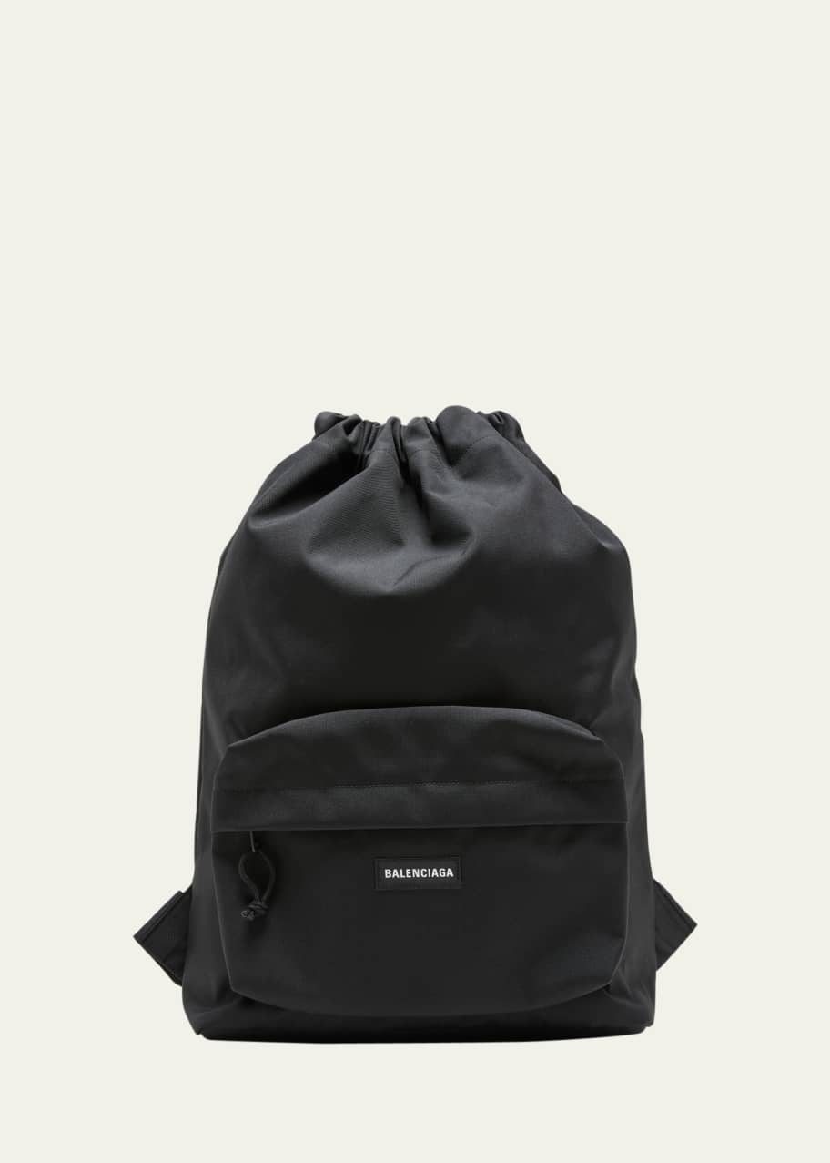 Men s Explorer Nylon Drawstring Backpack