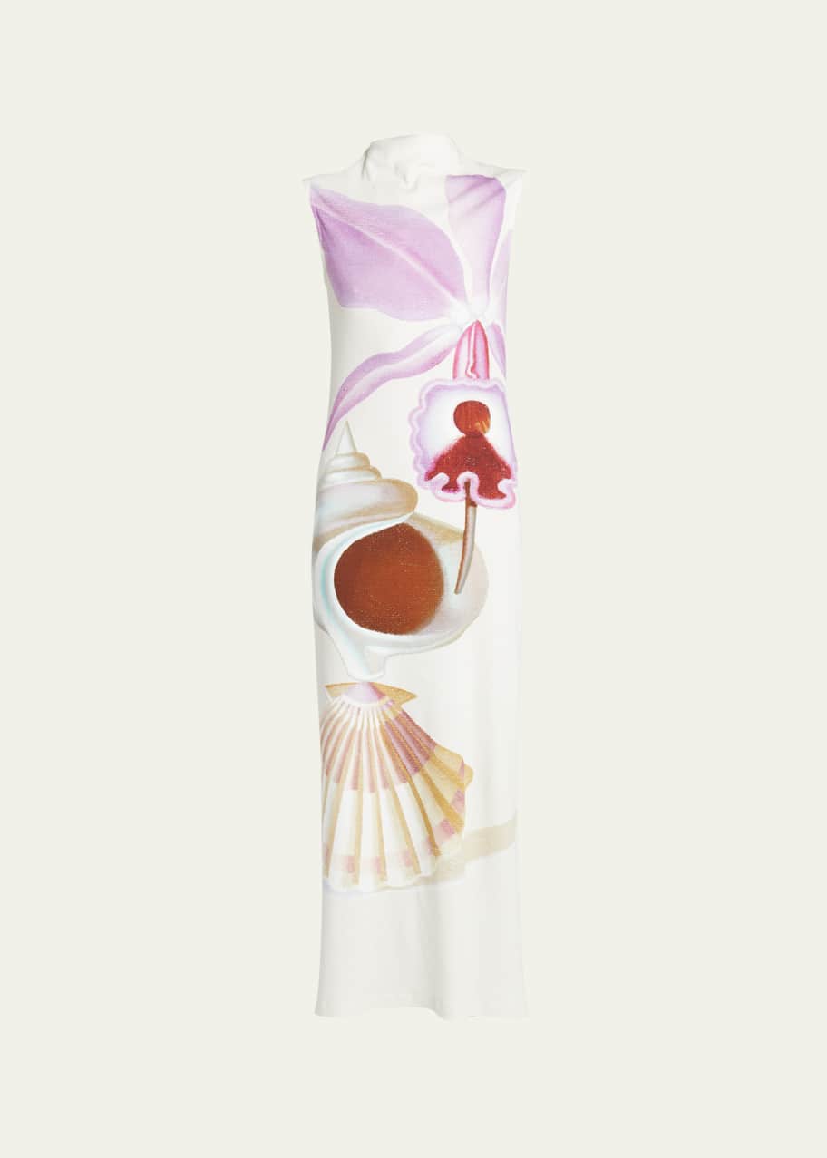Image 1 of 1: Maruja Mallo Printed Tube Dress