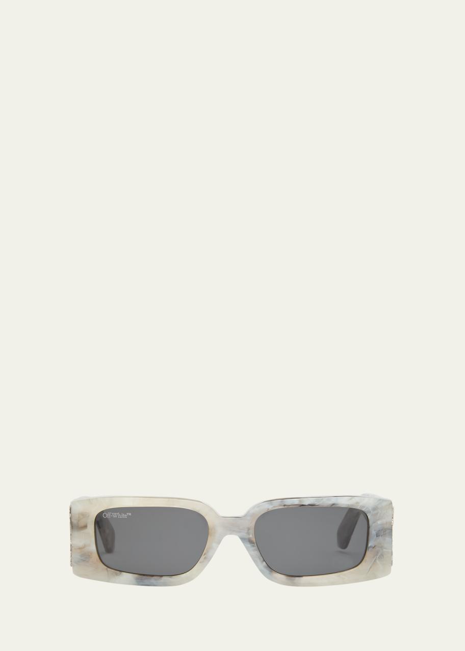 Off-White Men's Roma Acetate Rectangle Sunglasses - Bergdorf Goodman