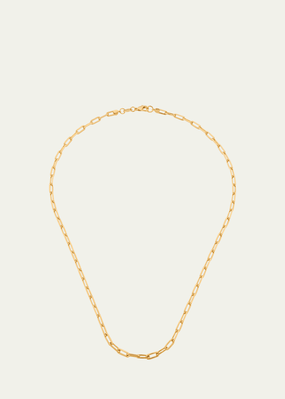 Image 1 of 1: Small Paperclip Link Necklace