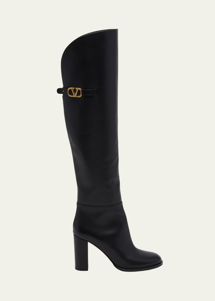 Valentino riding boots cheap