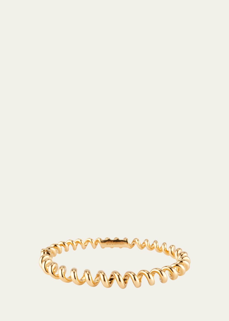 Image 1 of 1: 18K Yellow Gold Slinkee Bangle