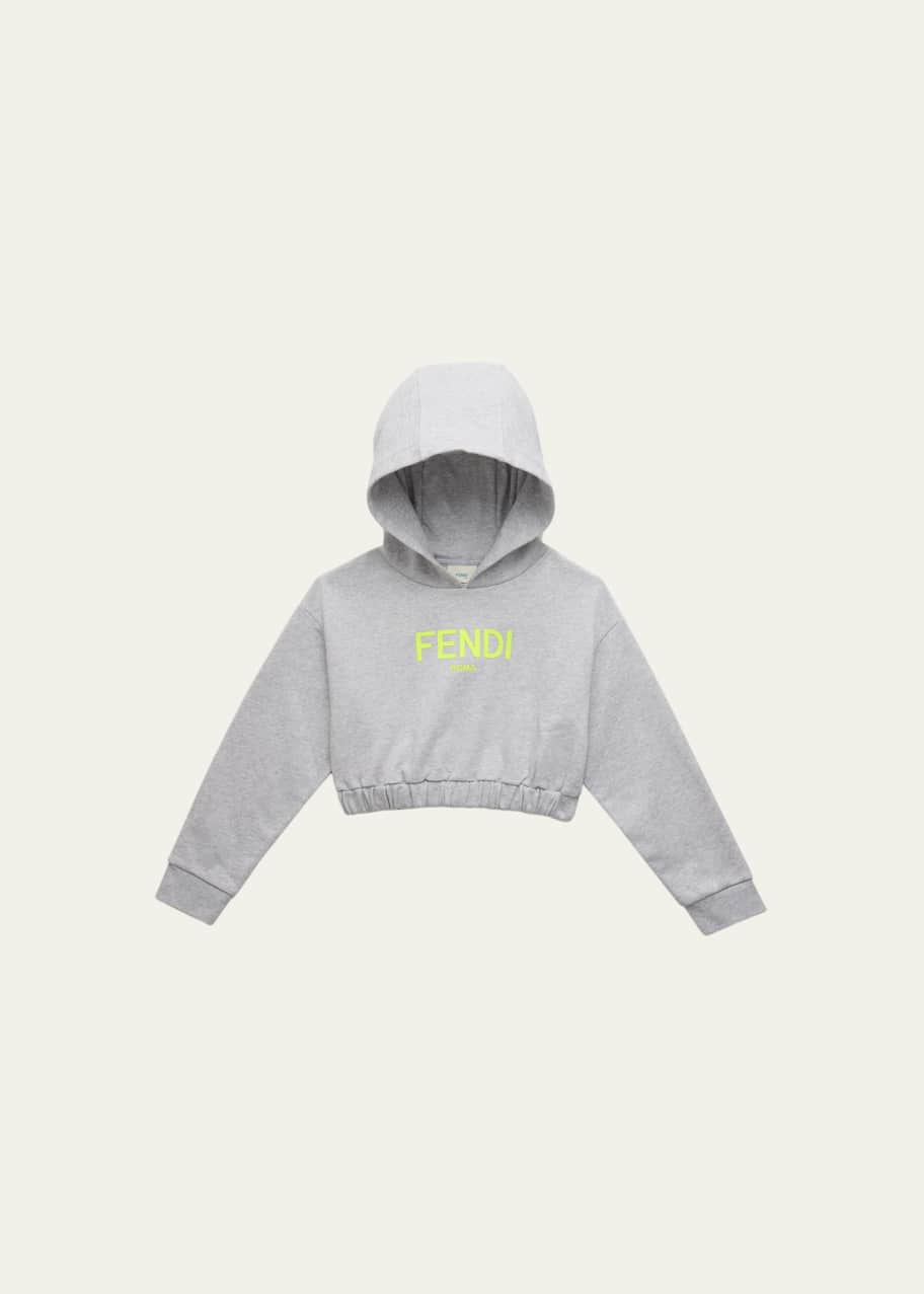 Fendi cropped hoodie sales