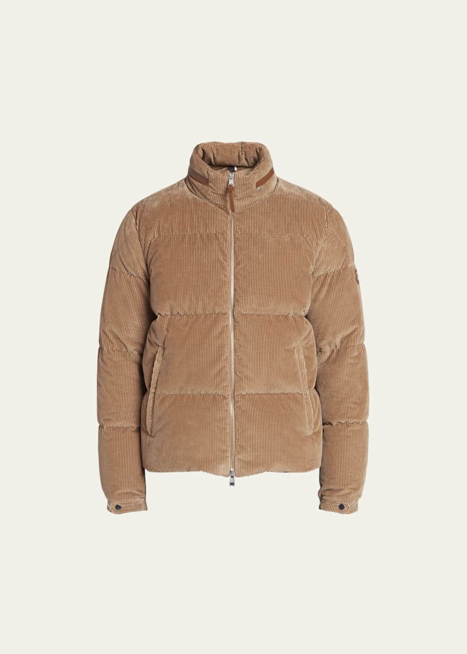 Moncler clearance corduroy puffer
