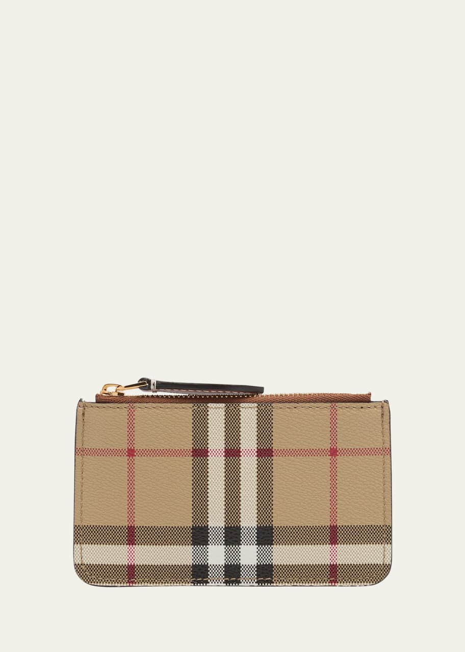Image 1 of 1: Kelbrook Check Zip Wallet