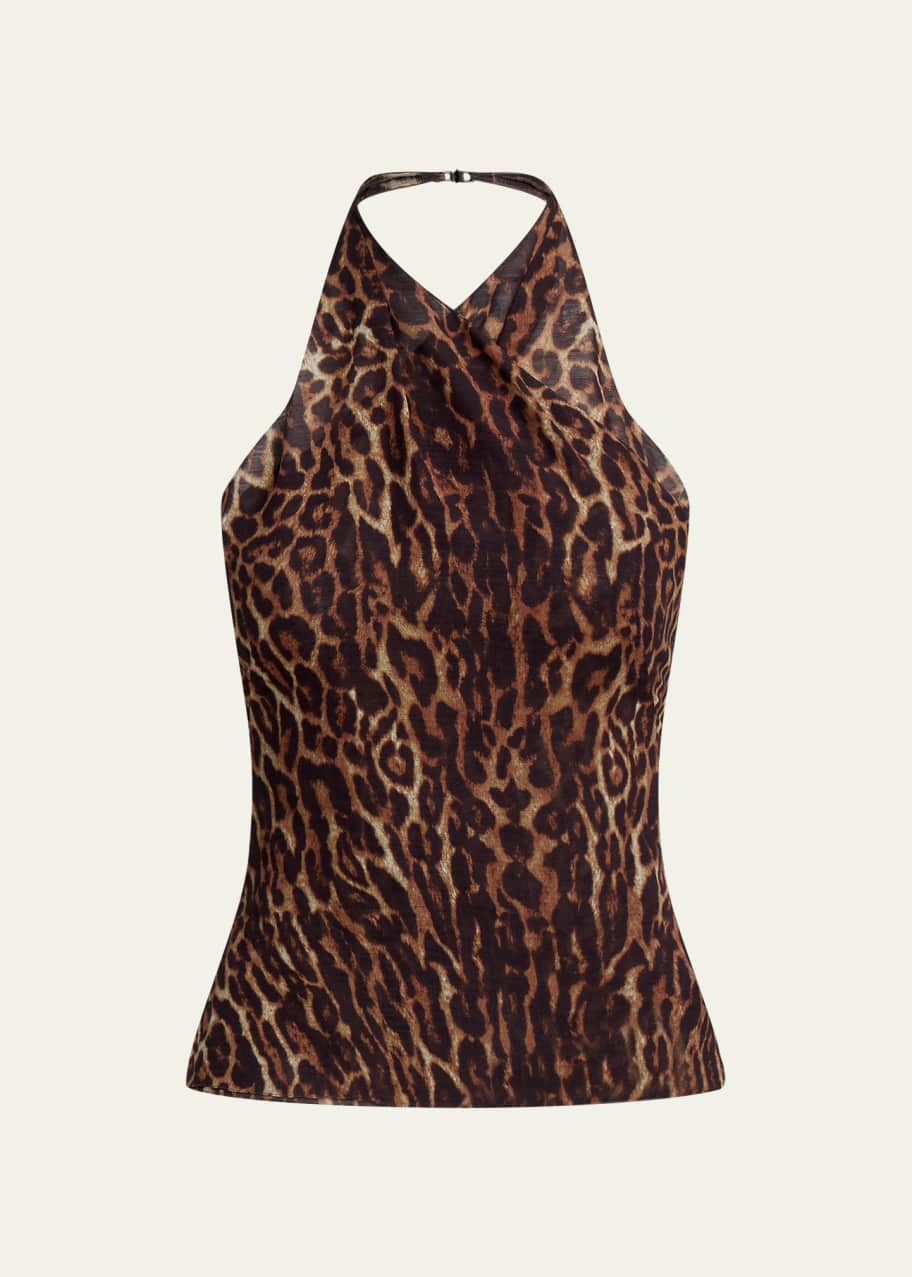 トップス Ralph Lauren leopard tops