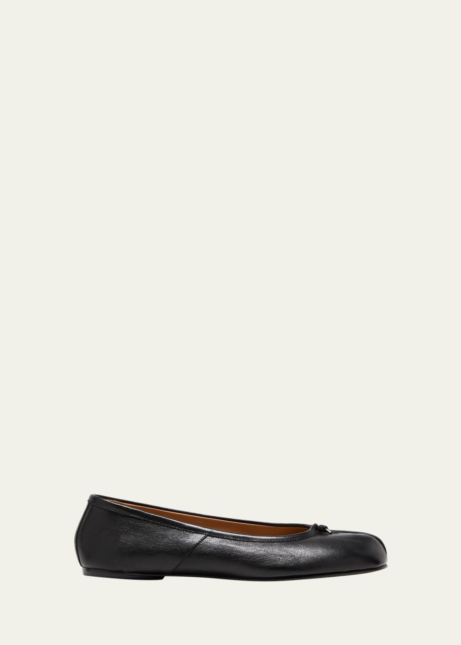 Maison Margiela Tabi Sheepskin Ballerina Flats - Bergdorf