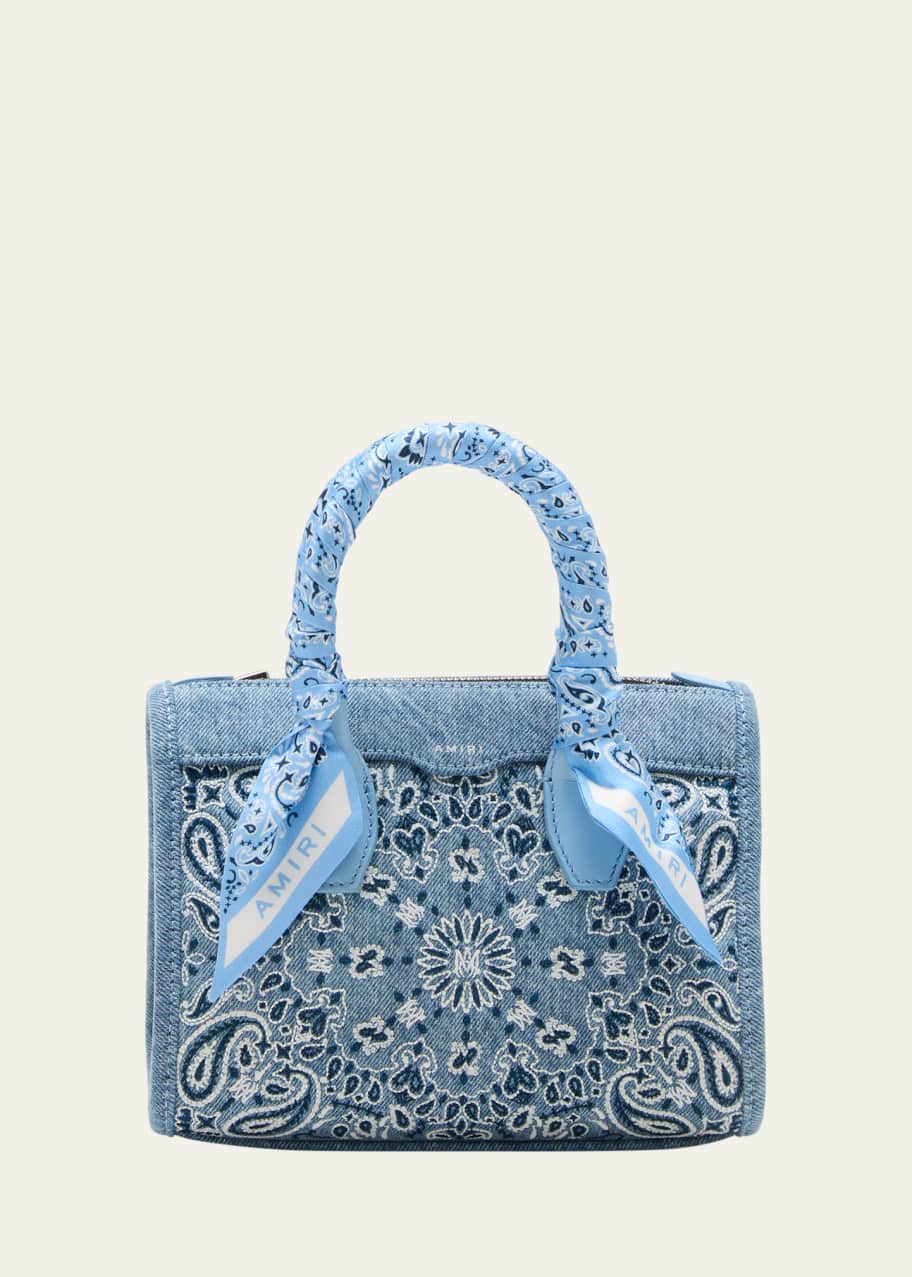 AMIRI bandanna weekener bag アミリ　バンダナバッグ AMIRI CANVAS BANDANA WEEKENDER BAG