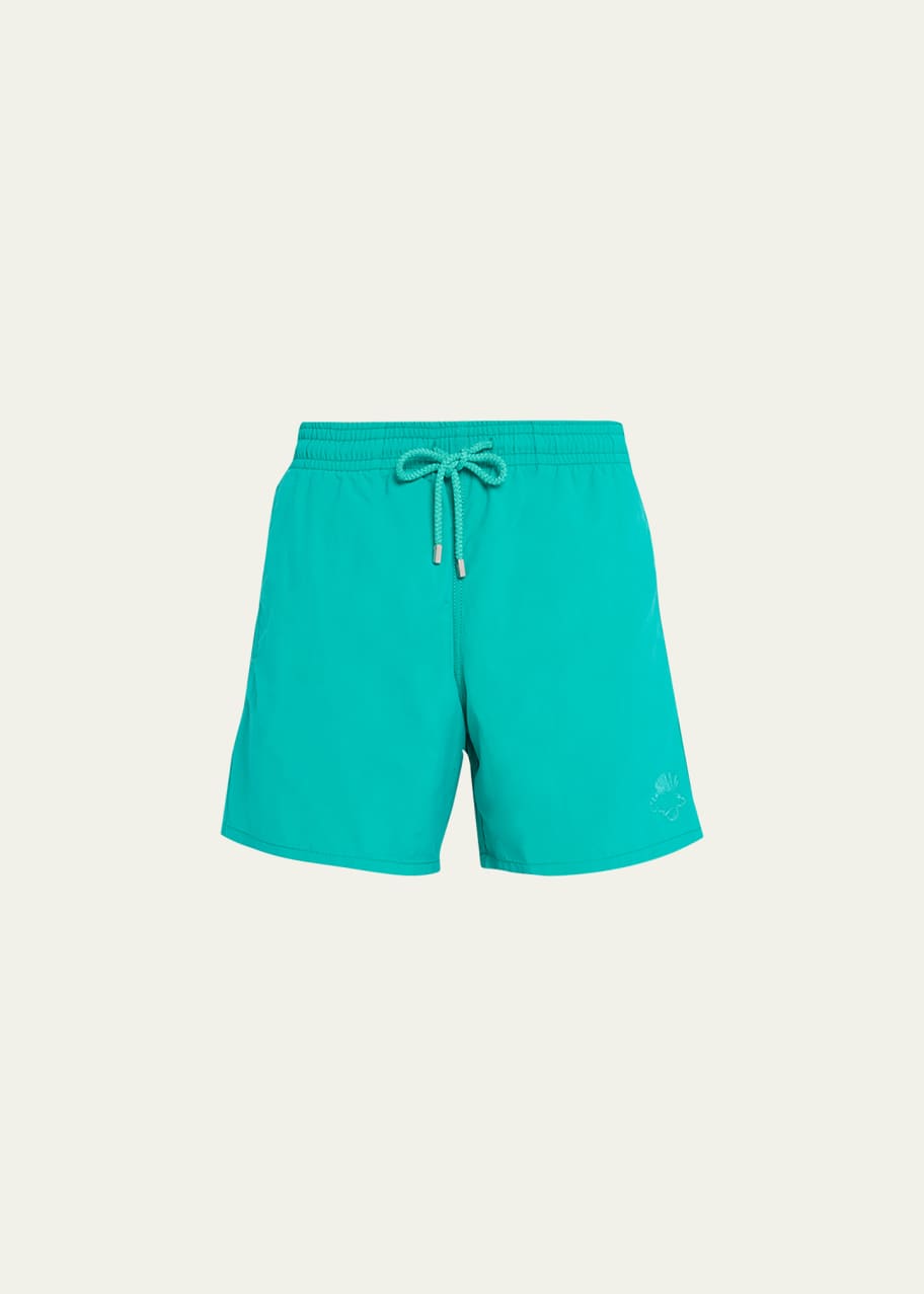 VILEBREQUIN Men Ultra-Light and Pacakable Swim Shorts Requins