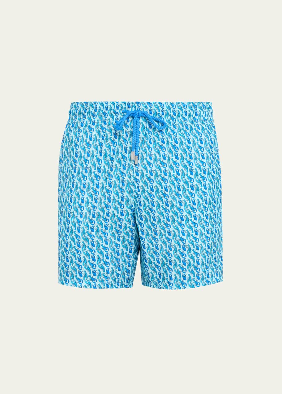 VILEBREQUIN Men Embroidered Swim Shorts - The Year of the Snake