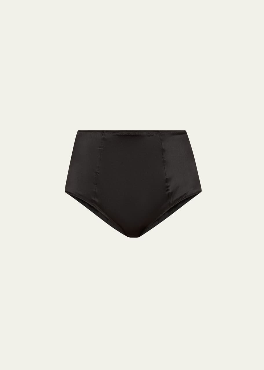Image 1 of 1: Tous Les Jours High-Rise Stretch Silk Panties