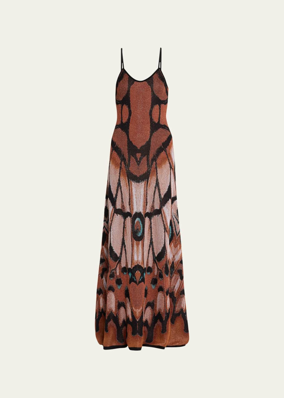 Fuzzi Sleeveless Scoop Neck Knit Maxi Dress Bergdorf Goodman