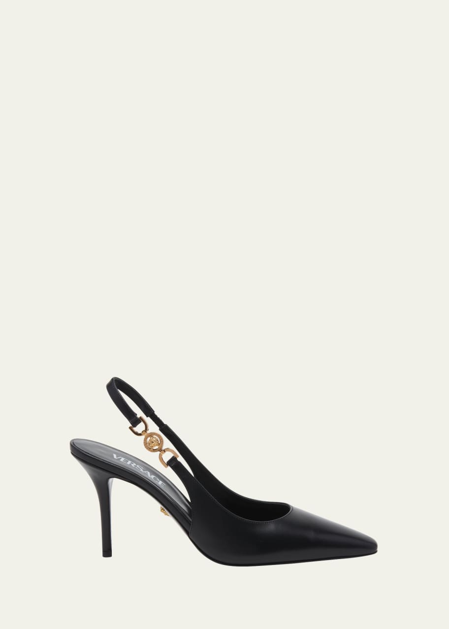 stiletto slingback pumps