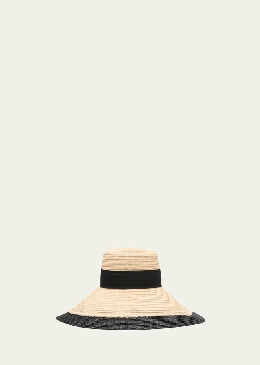 Image 1 of 1: Mirabel Hemp Large Brim Hat