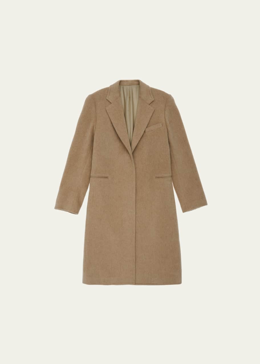 Helmut lang wool hot sale coat