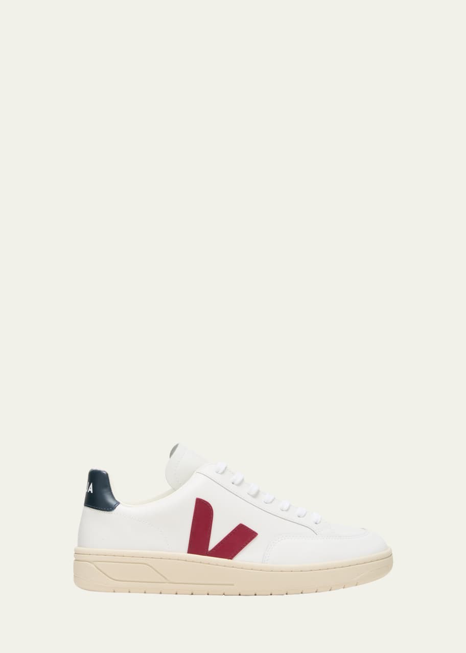 Image 1 of 1: Men's V-12 Leather Sneakers