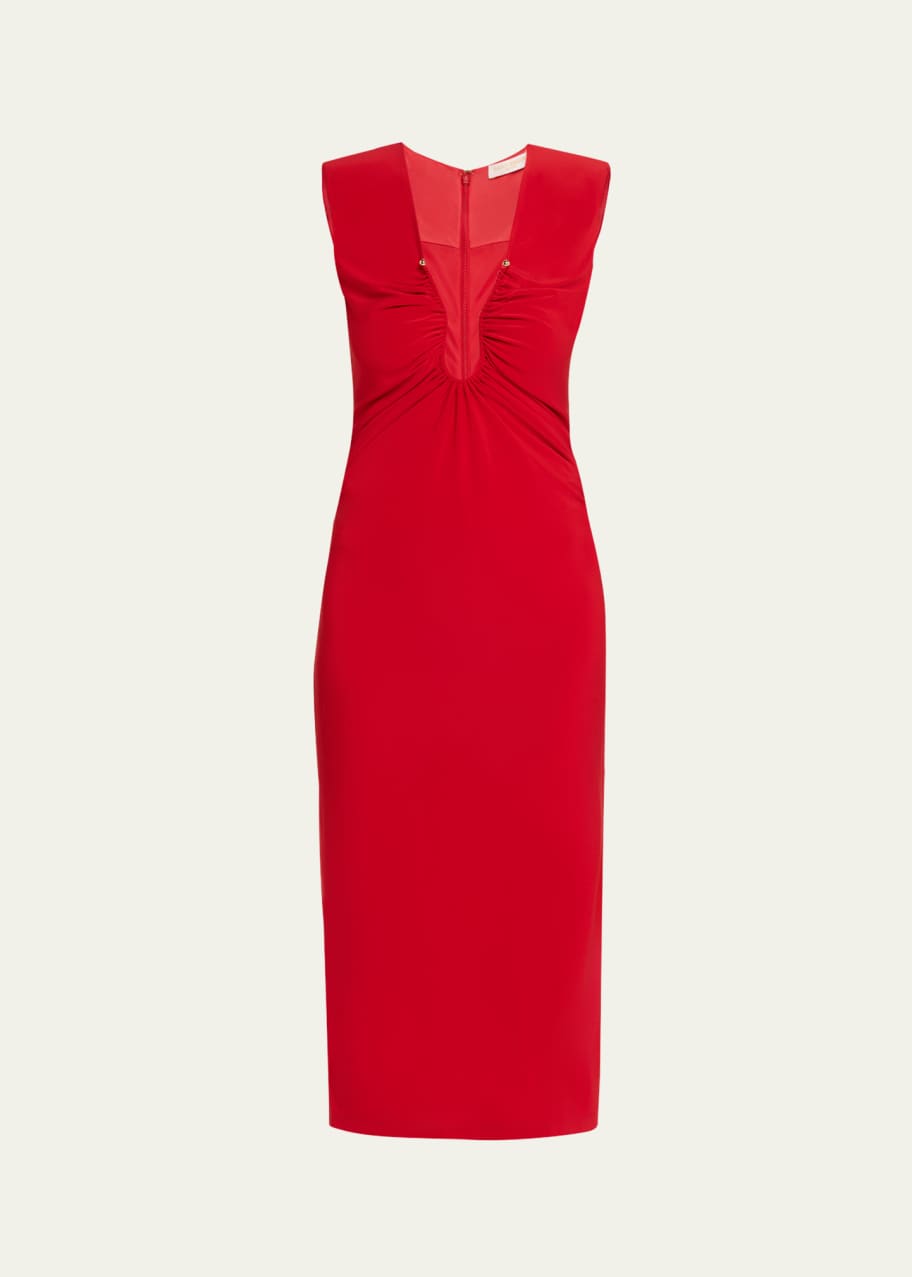 open lace back dress Ramy Brook red dress  AGN x 13