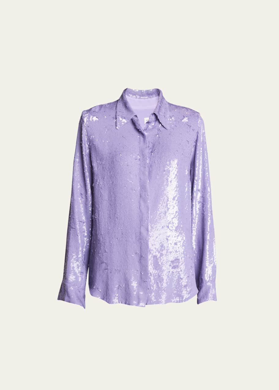 dries van noten shirt dress amethyst Dries Van Noten Shirt Dresses for Women