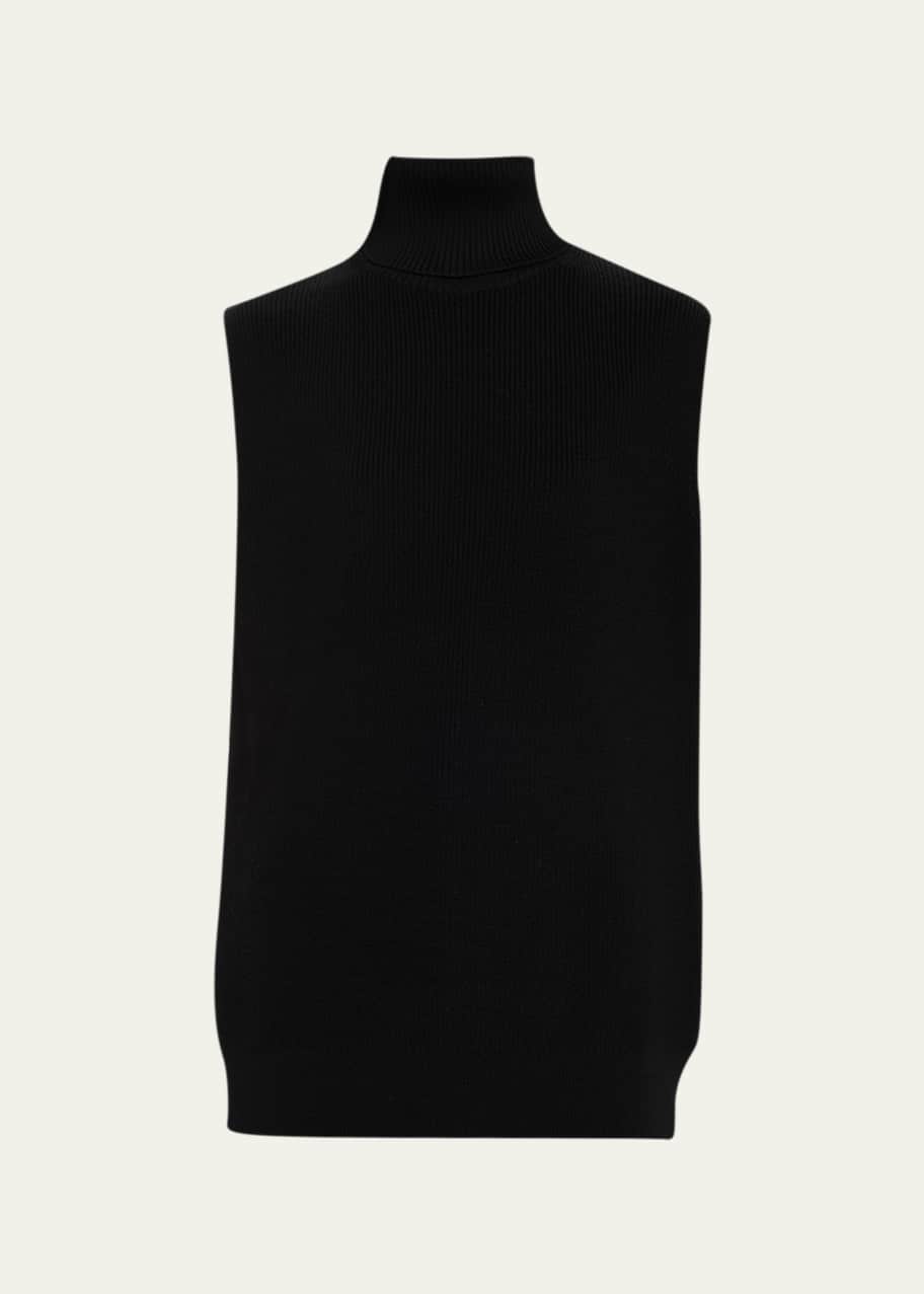 Dries Van Noten Tosse Turtleneck Wool Top Bergdorf Goodman