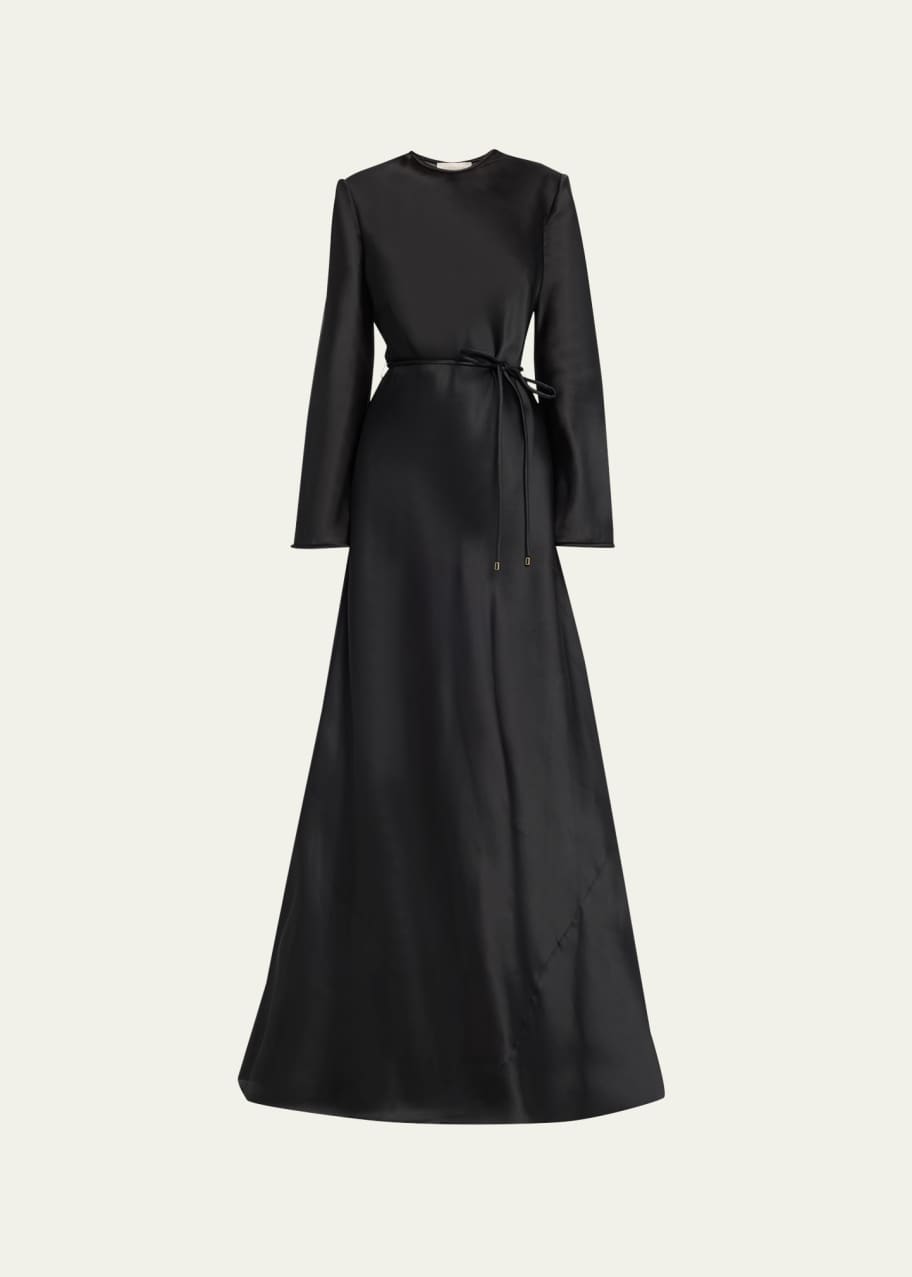 zimmermann luminosity silk bias slip dress Zimmermann Luminosity Bias Slip Silk Gown In Multicoloured - 30% Off