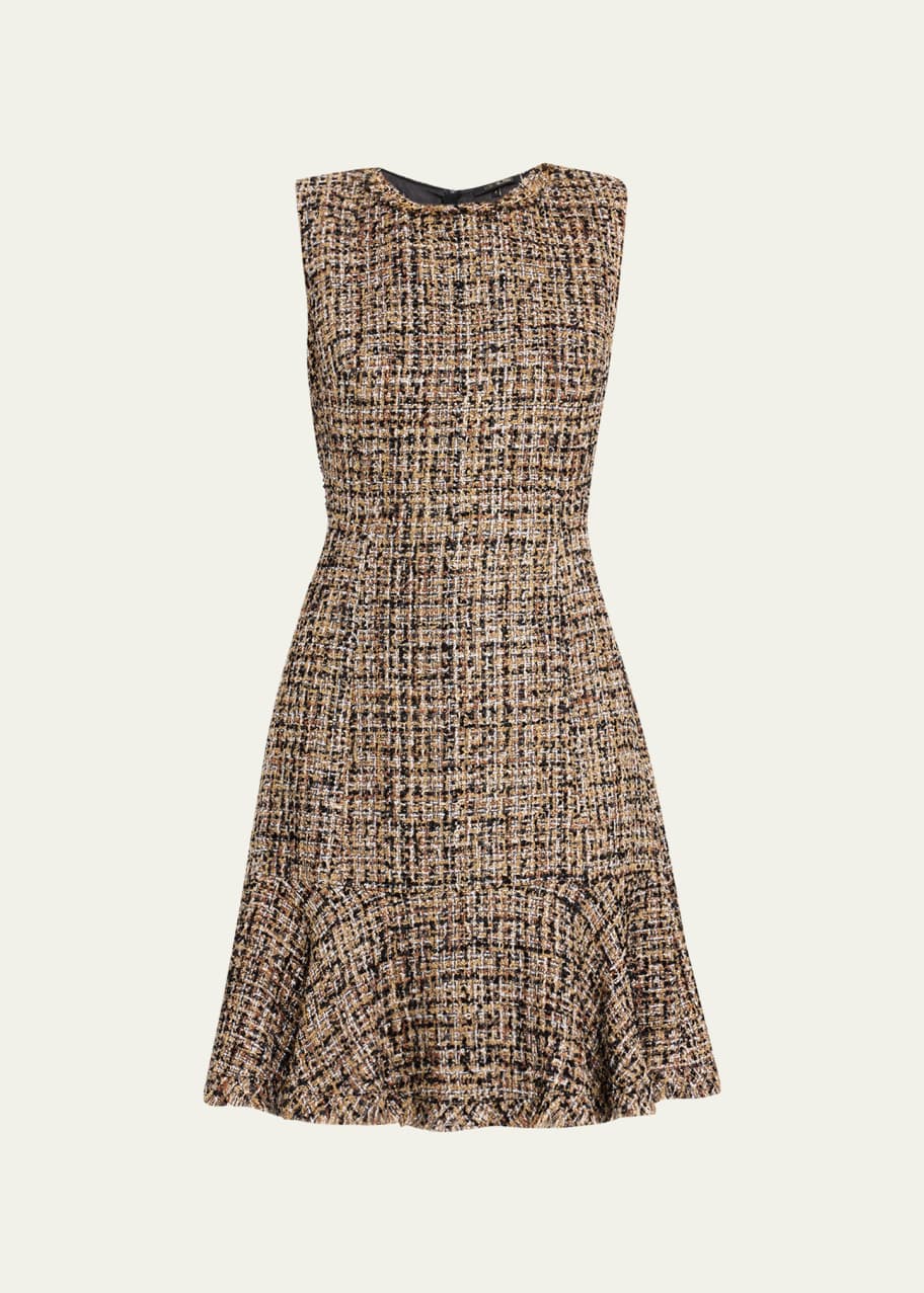 Kobi Halperin Reilly Sleeveless Tweed Mini Dress - Bergdorf Goodman
