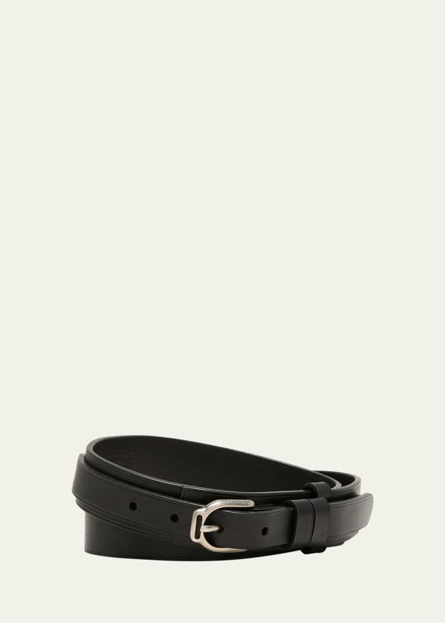 Ralph Lauren Purple Label Men's Stirrup Buckle Leather Belt - Bergdorf  Goodman