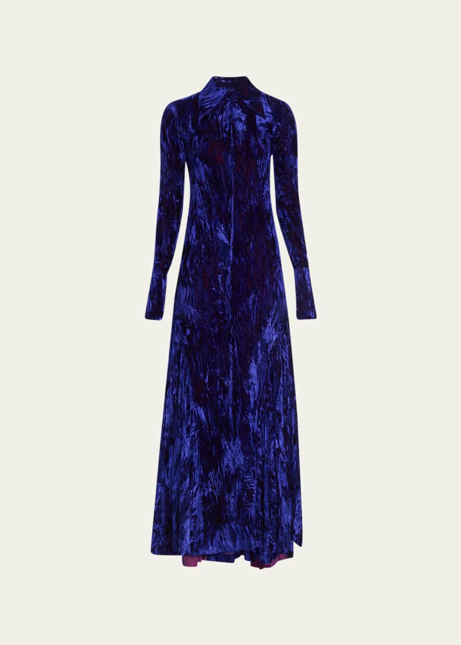 crushed velvet dress blue Blue Crush Velvet Velour Plus Size Dress – FASHION CHIC BOUTIQUES main image 0