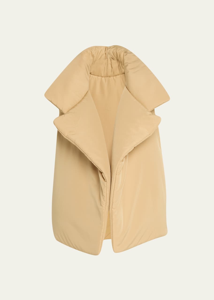 Norma kamali puffer vest hot sale