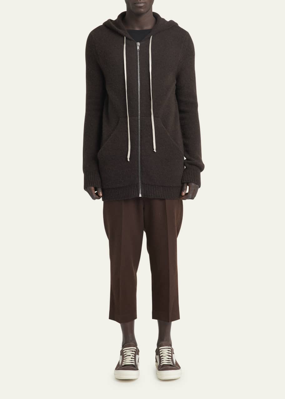 Rick owens cashmere hoodie on sale