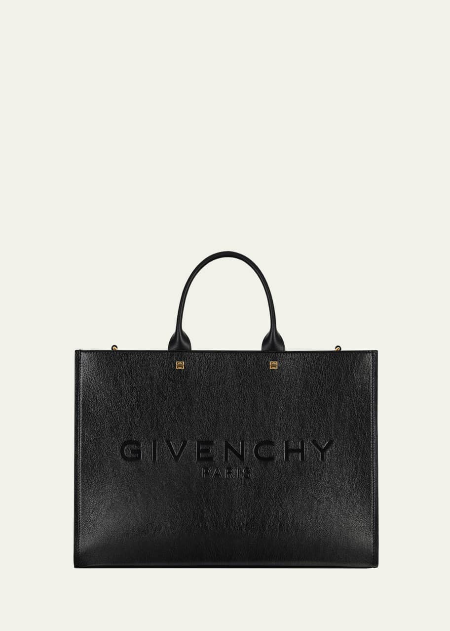 【関税込み】givenchy 'G' midi shopping bag Givenchy G-Tote Medium Shopping Bag in Canvas - Black – LVR