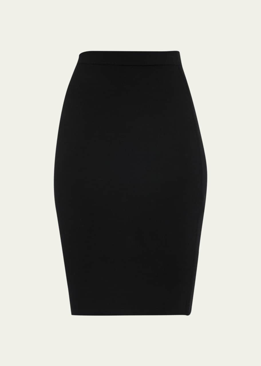 Image 1 of 1: Wool Pencil Skirt