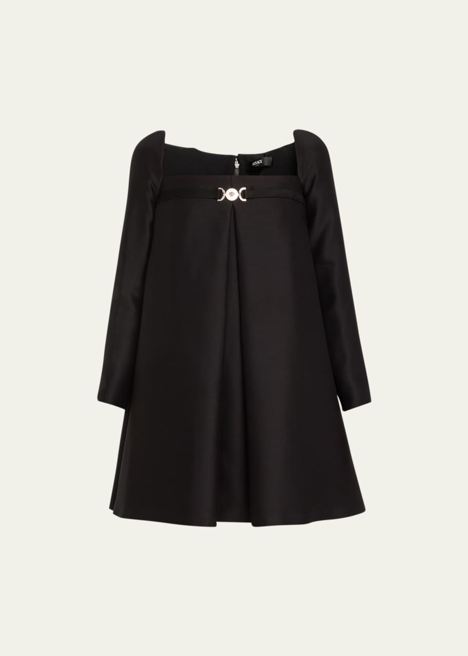 strapless open back dress Twilight Pleated Mini Dress main image 0