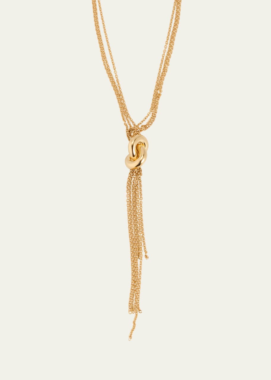 ENGELBERT The Legacy Knot Necklace in Yellow, White or Rose Gold - Main Image
