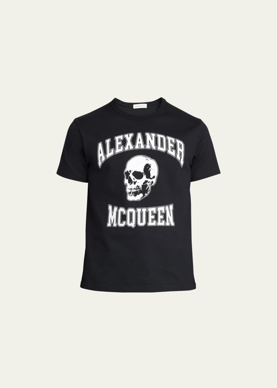 Alexander McQueen Men's Skull Logo T-Shirt - Bergdorf Goodman