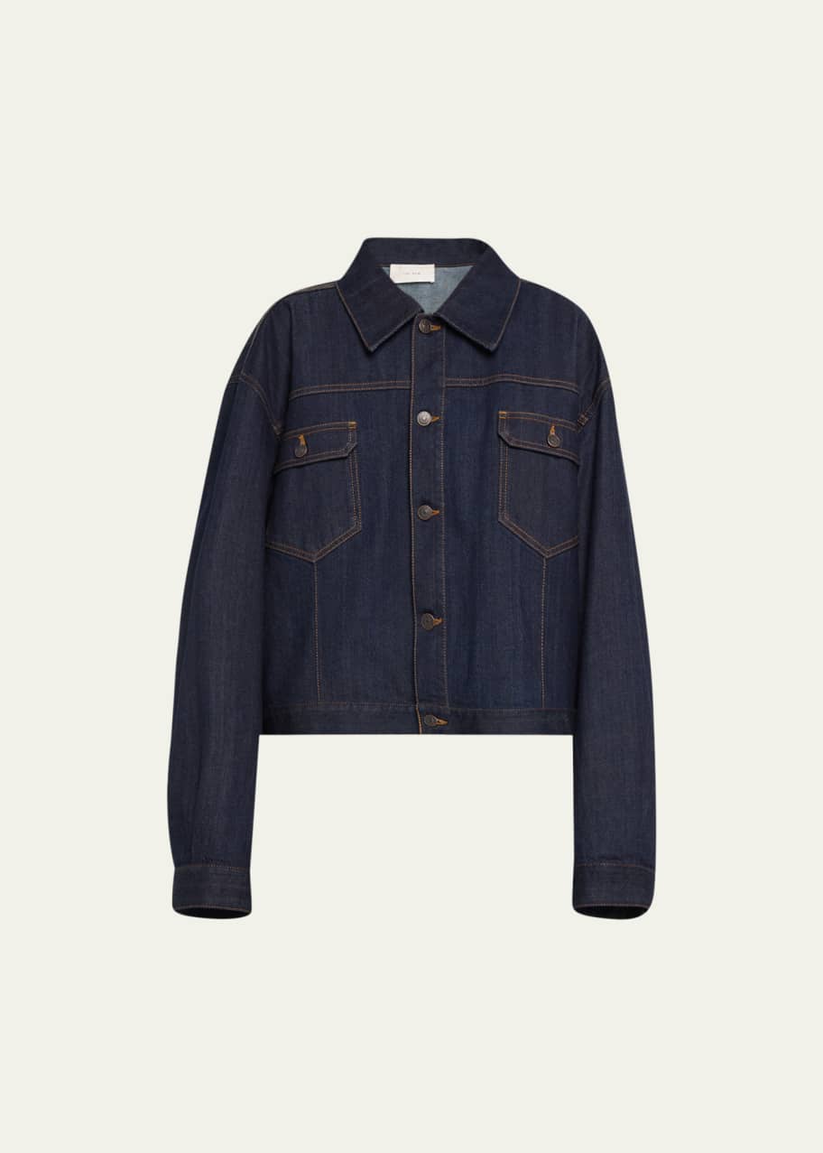 THE ROW Ness Denim Jacket - Bergdorf Goodman