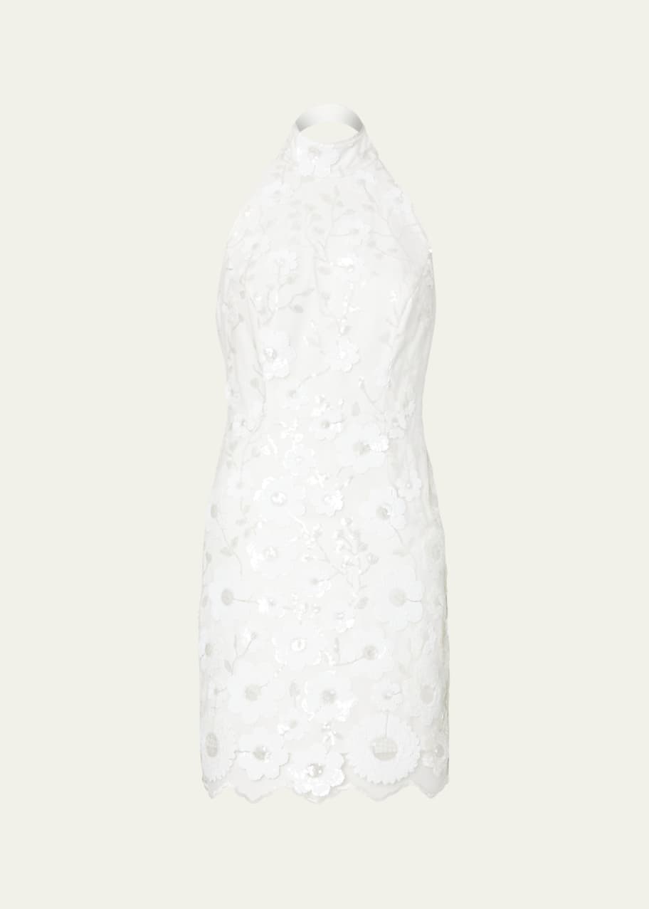 Milly slip sequin sales dress