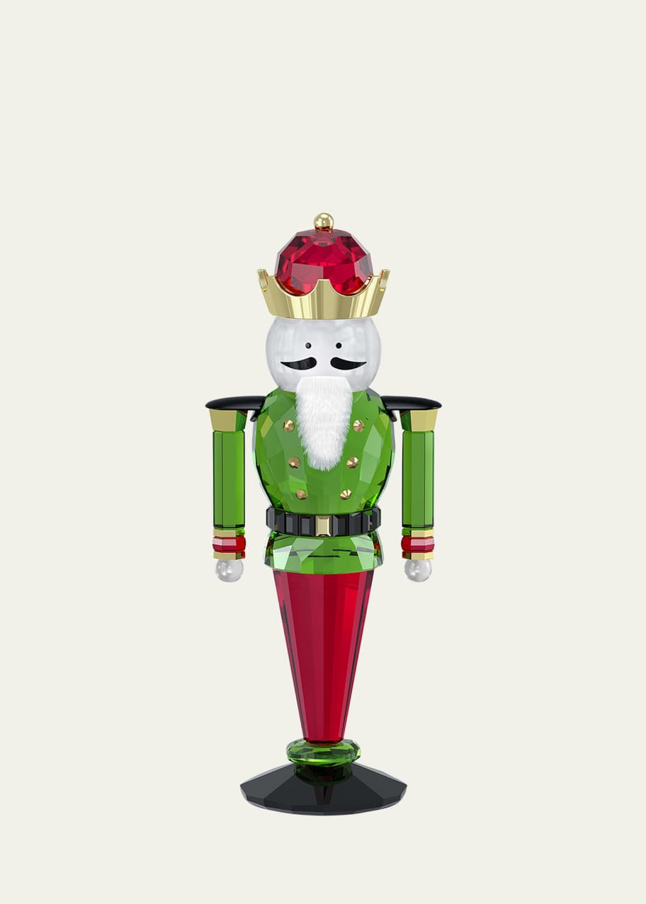 Image 1 of 1: 4" Holiday Cheers Christmas Nutcracker