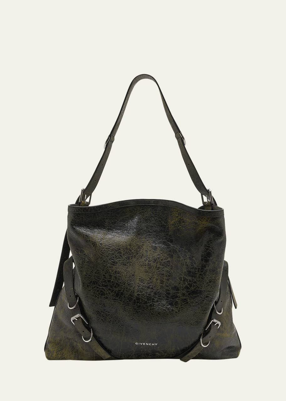 Givenchy Men's Voyou XL Leather Shoulder Bag - Bergdorf Goodman