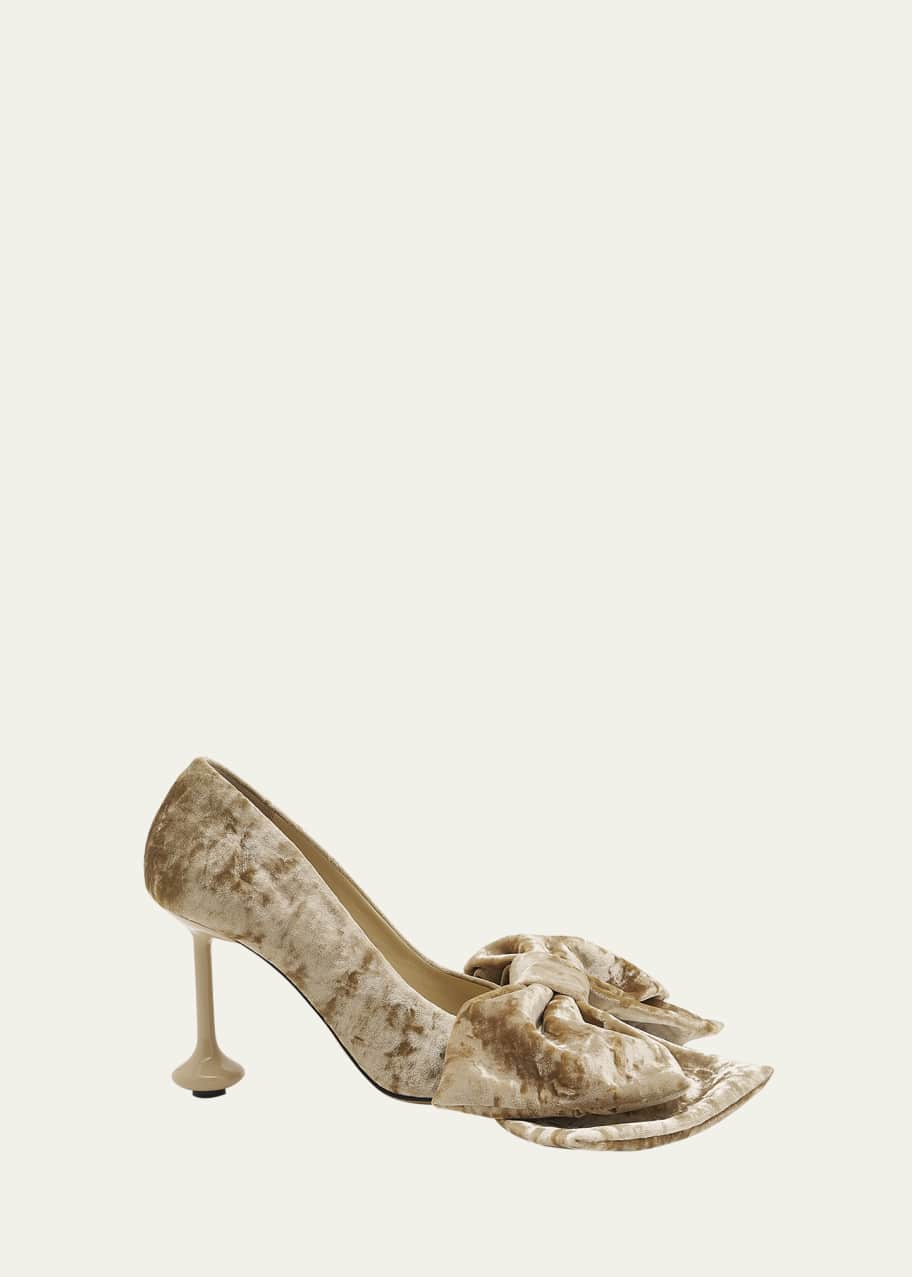 Loewe Toy Bow d'Orsay Pumps - Bergdorf Goodman