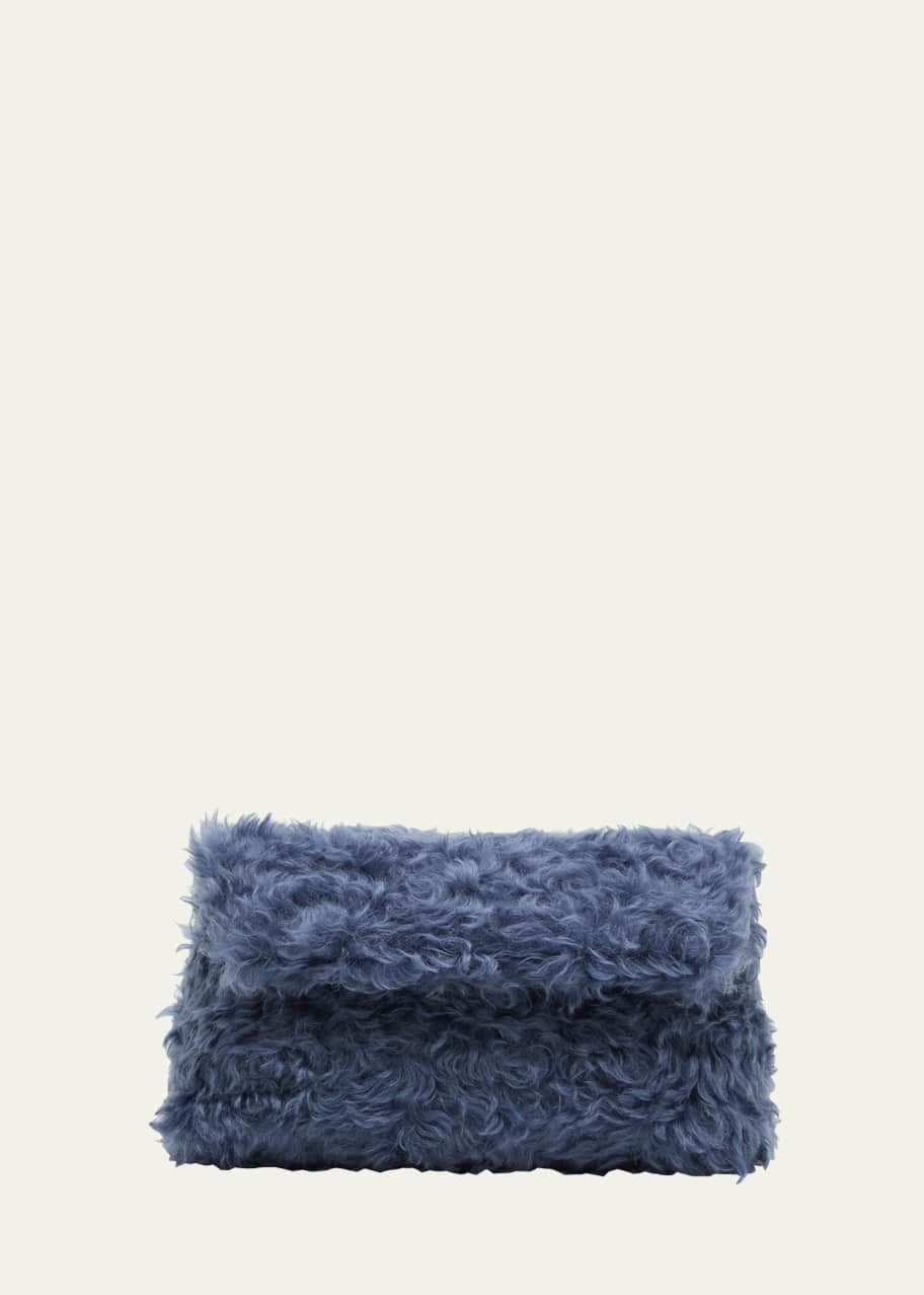 ハンドバッグ DRIES VAN NOTEN FAUX FUR HANDBAG Dries Van Noten Faux-Fur Clutch Bag - Bergdorf Goodman