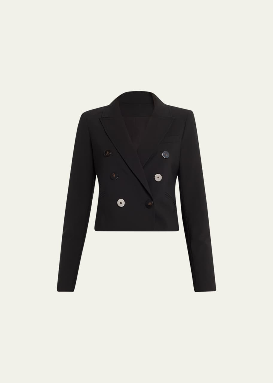 Veronica Beard Nevis Cropped Tailored Jacket - Bergdorf Goodman
