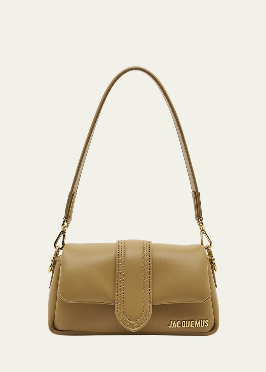 【JACQUEMUS】LE PETIT BAMBIMOU LEATHER SHOULDER BAG Jacquemus Le Petit Bambimou Leather Shoulder Bag | Neiman Marcus
