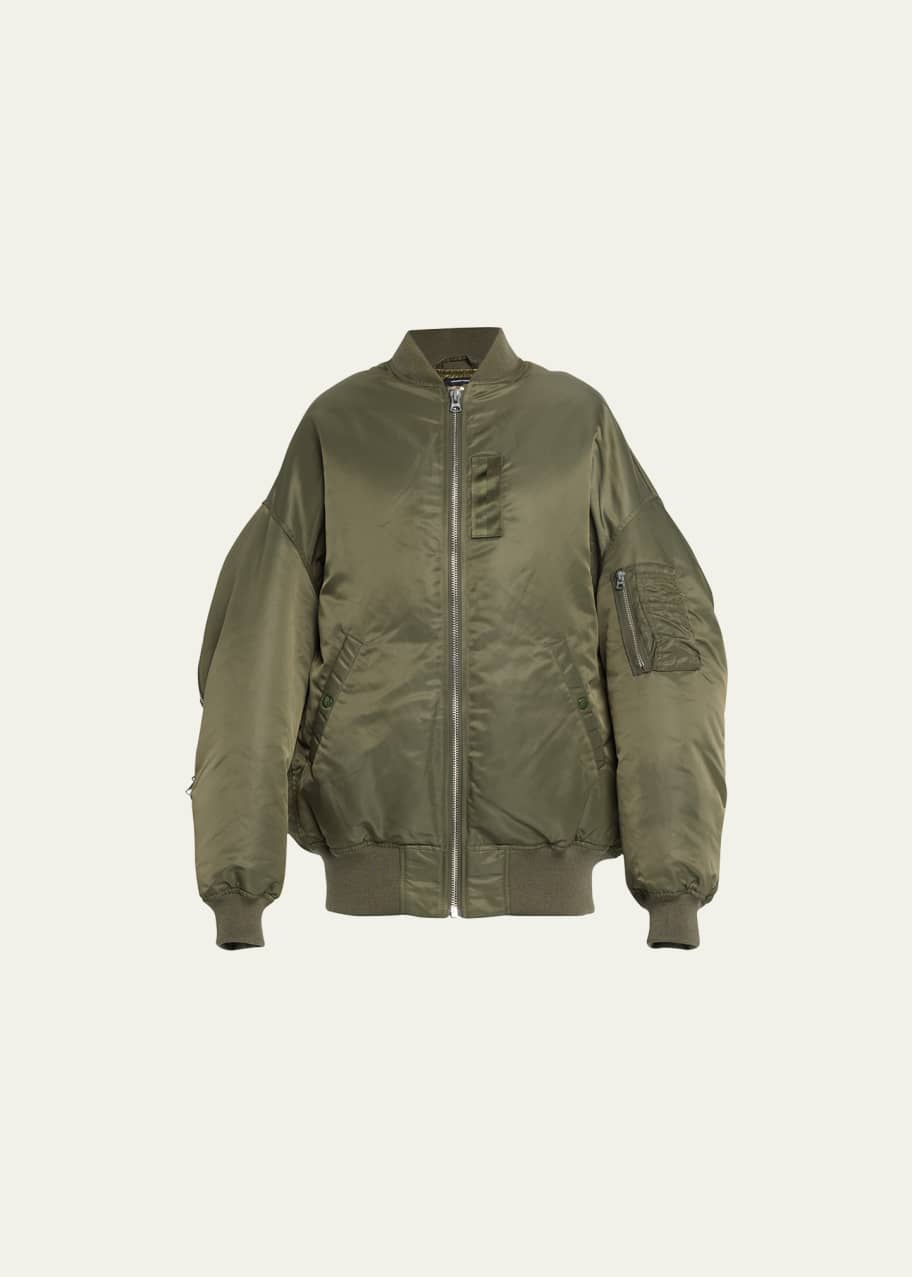 R13 Zip Out Oversized Bomber Jacket - Bergdorf Goodman