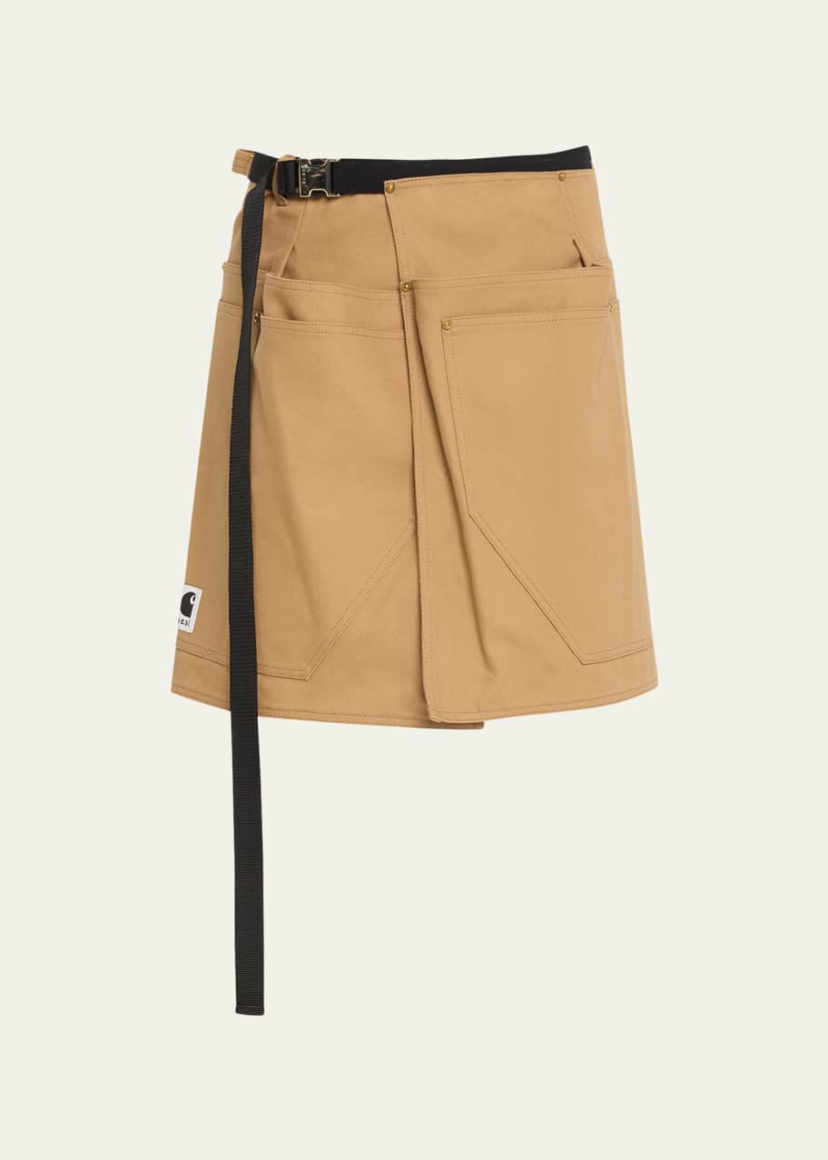スカート sacai Carhartt apronskirt SACAI x Carhartt WIP Men's Canvas Work Apron - Bergdorf Goodman