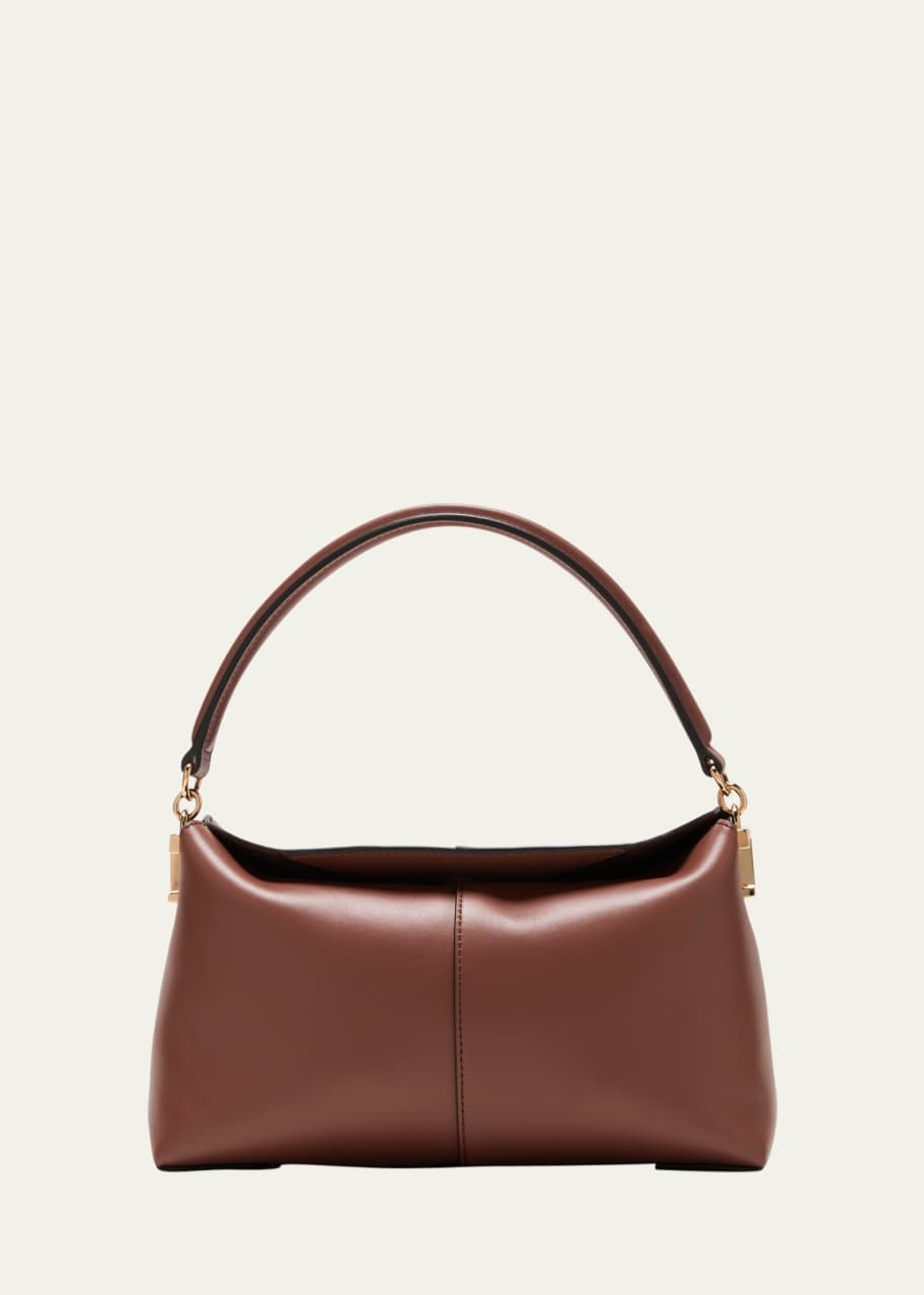 Tod's Mini Fold-Over Flap Leather Shoulder Bag - Bergdorf Goodman