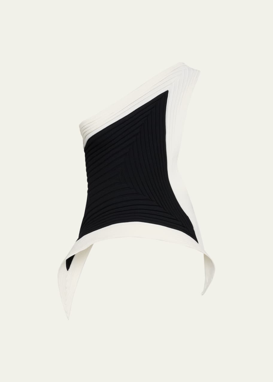 Issey Miyake Square Scheme 1 Asymmetric Top - Bergdorf Goodman