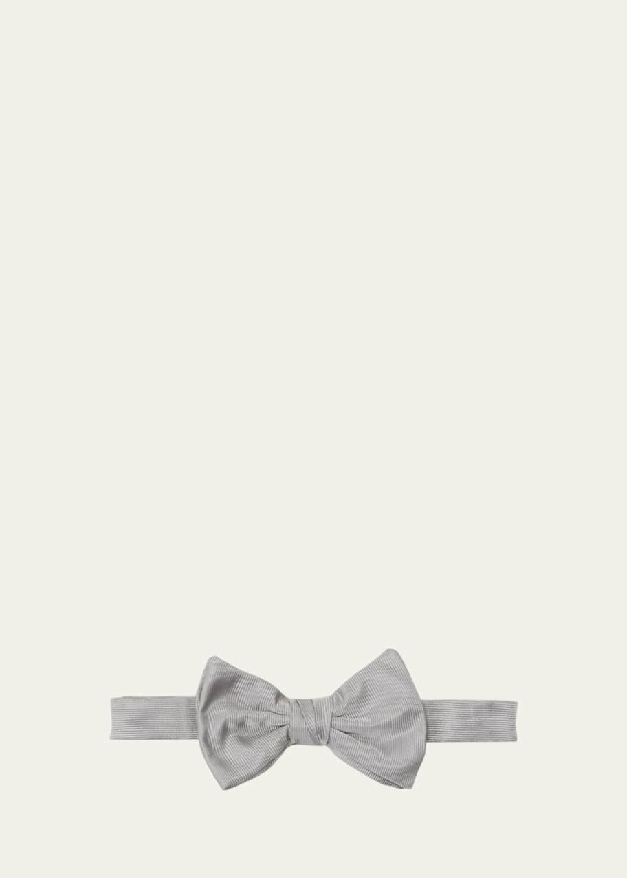 Image 1 of 1: Men's Woven Silk Bow Tie